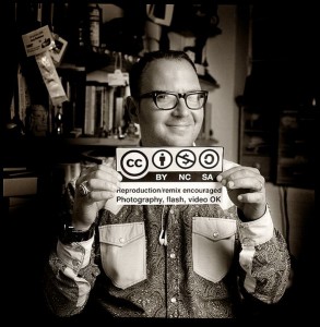 Cory Doctorow portrait by Jonathan Worth